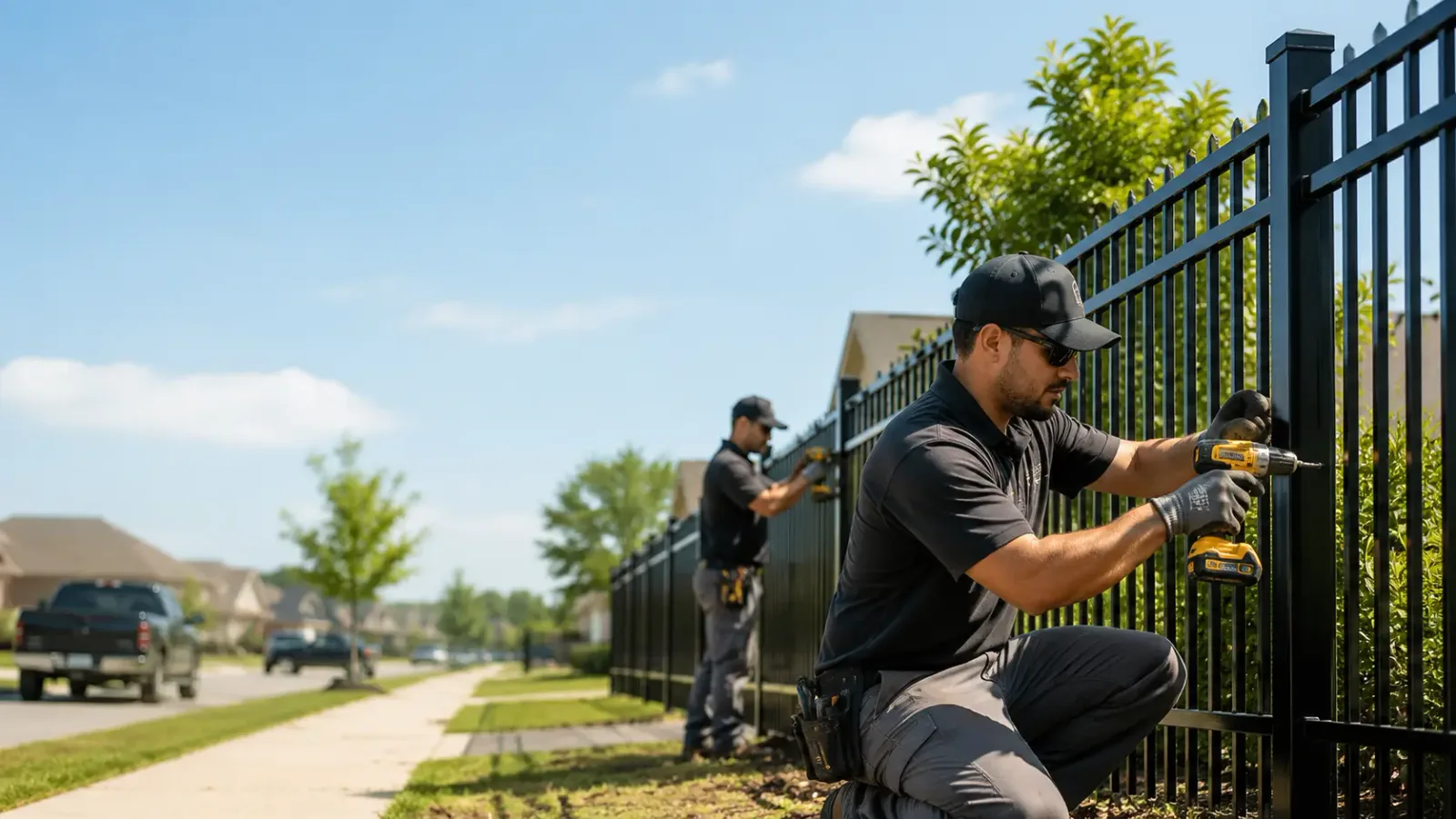 Metal Fence Installation in Overton, TX